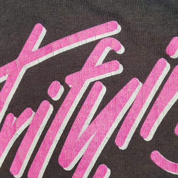 Vintage 80s Seagrams-Gin Shirt Womens XL 23x27 Electrifying Lady - Picture 11 of 15